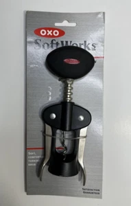OXO Softworks Sacacorchos Agarre Antideslizante Abridor Alado Largo Antiadherente Tornillo - Imagen 1 de 5