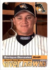 2003 South Bend Silver Hawks Grandstand #4 Enrique Gonzalez