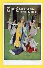 Theatre Advertising Pc The Earl And The Girl   The Minuet Nice Clean Card