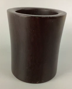 17/18C MING/QING DYNASRTY, 明末清初紫檀筆筒 A ZITAN BRUSHPOT - Picture 1 of 6