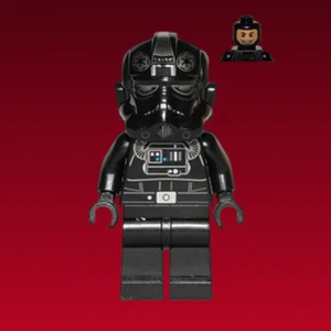 LEGO Star Wars Minifigure: Imperial TIE Fighter / Bomber Pilot (sw0457) (75008) - Picture 1 of 2