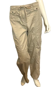 Jones New York Signature Brown Cargo Pants Size 10 - Picture 1 of 4