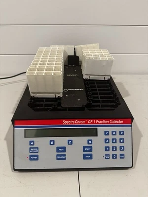 Separador de pico programável digital coletor de frações Spectra/Chrom 124845 CF-1 - Imagem 1 de 4