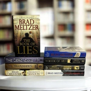 Brad Meltzer Polictical Thriller Mystery Novel Book Set 8 Books Bundle Hardcover - Imagen 1 de 9