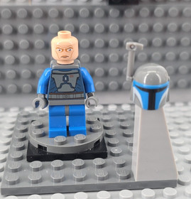 LEGO Star Wars - Mandalorian Death Watch Warrior SW0296 & Minigun From Set 7914