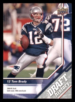 2009 Upper Deck Draft Edition #187 Tom Brady - Image 1 of 2