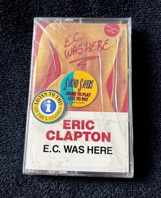 Eric Clapton E.C. Was Here Cassette 1975 Polygram Records Vintage Concert New - Image 1 of 4
