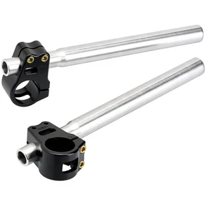 Joker Machine Matte Black/Aluminum 7 Degree 36mm Clip-On 1 in. Bars - 09-389-36B - Picture 1 of 1
