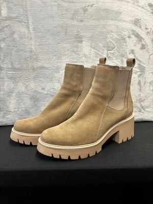 Women’s Tan Chelsea Chunky Boots By Dolce Vita Size 9 Excellent Condition - Image 1 of 4