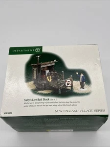 RETIRED Repartment 56 Salty's Live Bait Shack New England Village 56.56692 - Foto 1 di 7