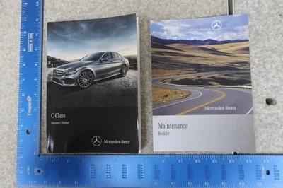 Mercedes Benz C250 C300 C350 C400 c63 Amg Manual del propietario 2016 Juego de libros 16 OM912 Foto 1 de 2
