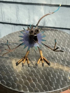 Handmade Recycled Metal Art Sculpture One Of A Kinda Unique - Picture 1 of 12
