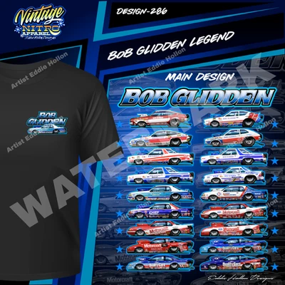 Bob Glidden Legend of Pro Stock T 恤 (286) — 第 1/3 张图片
