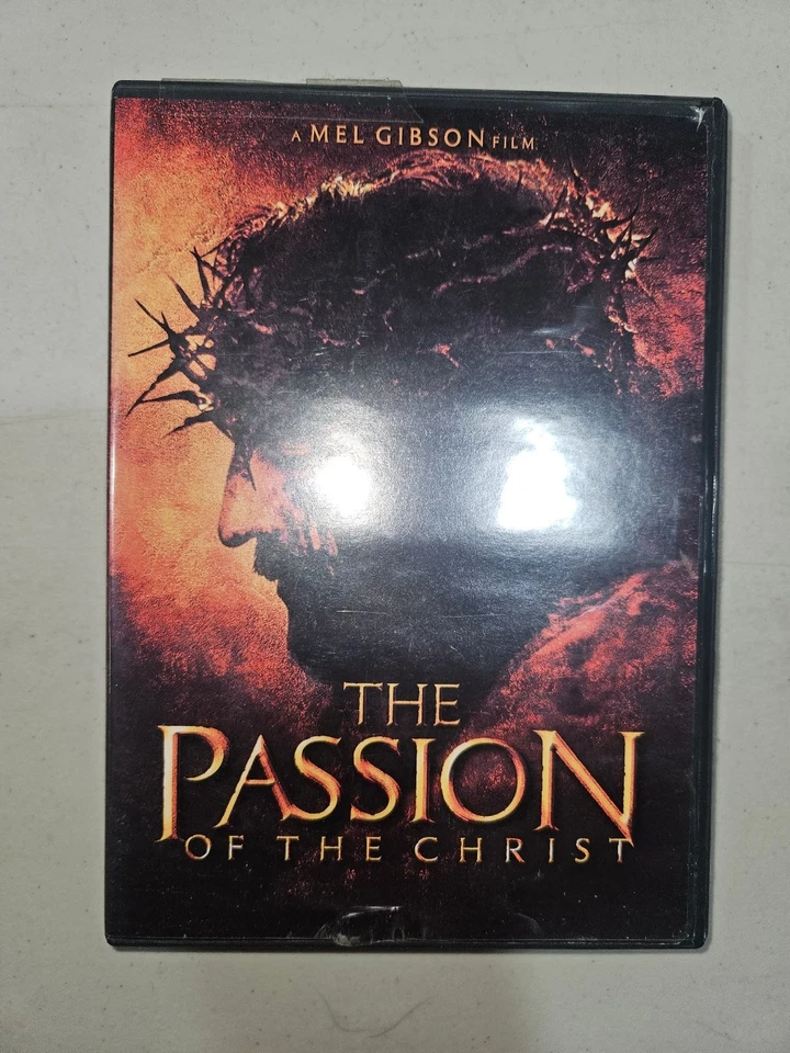 Страсти Христовы DVD Мел Гибсон библейская драма широкоэкранный VG - Изображение 1 из 3
