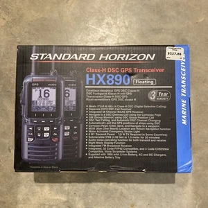 Standard Horizon HX890 Class-H DSC GPS Transceiver - Zdjęcie 1 z 5