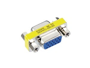 Sub-D Adapter, 15-polig, 2x Kupplung, VGA (3-reihig) - Bild 1 von 1