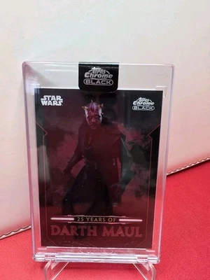 Topps Star Wars Chrome Black 2024 Darth Maul #DM-5 - Bild 1 von 2