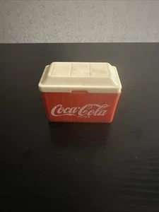 Vintage Mini Coca Cola Cooler Doll Toy Barbie Coca Cola Cooler 1970’s - Picture 1 of 16