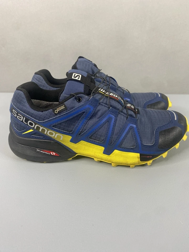 Salomon Speedcross 4 GORETEX Azul Trail Senderismo Zapatos para Correr para Hombres Talla 8.5 Foto 1 de 4