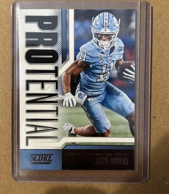 2023 Score - Protential Josh Downs #11 (RC) - Image 1 of 2