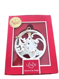 Nuevo en caja Lenox Winter Wonderland Tree Navidad/Adorno de vacaciones - Imagen 1 de 2