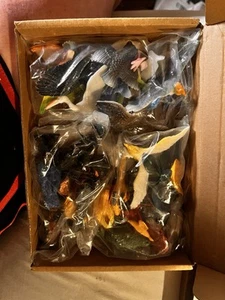 Chengu 29 Pezzi Statuine Animali Uccellini Realistici Mini Figure Uccellini - Foto 1 di 1