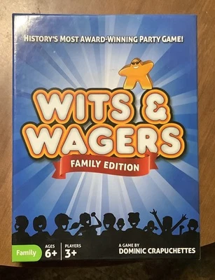 Wits & Wagers Game - Family Edition Board Game Night New  - Image 1 of 4