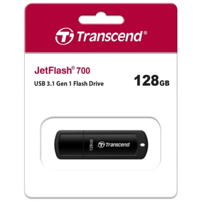 kQ Transcend JetFlash 700 128 GB Super Speed USB 3.0 Stick TS128GJF700