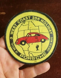 TOPPA/DISTINTIVO CLUB AUTO VINTAGE #PORSCHE 356 TUCSON ARIZONA WEST COAST 99 - Foto 1 di 3