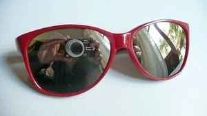 Bollé Nylon occhiali da sole rossi vintage con lenti a specchio 1980s (small/M) - Imagen 1 de 8