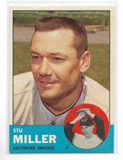 1963 Topps Baseball PICK-A-CARD Miller Mauch Taylor Hoyt Wilhelm Luis Aparicio