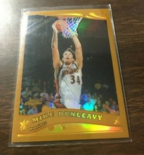2005-06 Topps Chrome MIKE DUNLEAVY Gold Refractor /99