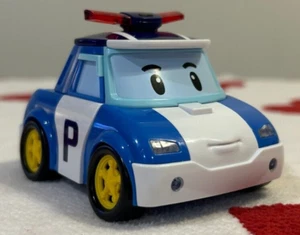 Robocar Poli Transforming Police Car Robot Action Figure - Blue Car to Robot Toy - Picture 1 of 5