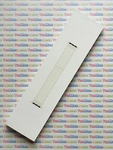 CORREA ORIGINAL APPLE WATCH LEATHER LINK 40mm S/M M/L BLANCO TIZA PIEL ESLABONES - Imagen 1 de 5