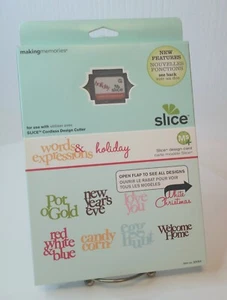 Slice Making Memories Words & Expressions Design Card #33064 Scrapbooking/Cards - Picture 1 of 3
