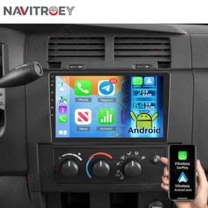 Radio estéreo para automóvil 2+64 GB Android 15 Carplay para Dodge Dakota 2005-2011 navegación GPS - Imagen 1 de 23