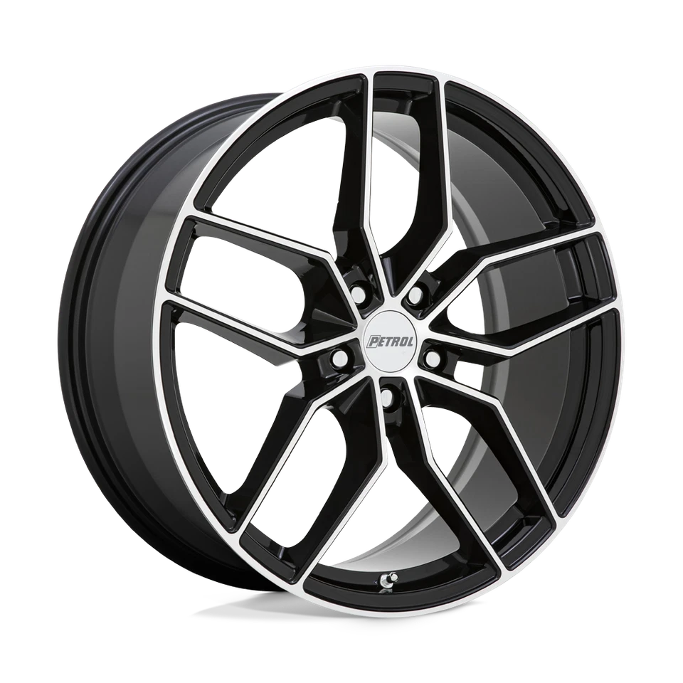 Set of 4 Petrol P5C Wheels 19X8 5X4.5 G-BK MCH-FC 40MM - Image 1 of 1