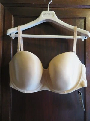 Nuevo con etiquetas Sujetador Fantasie FL4530 Suavizante Sin Tirantes con Aros 34G Beige EE. UU. DESNUDO Foto 1 de 3