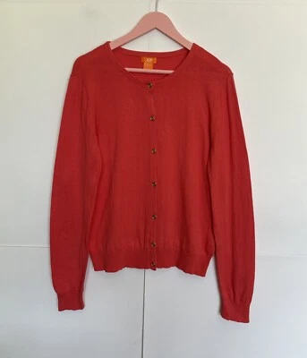 Cárdigan Joe Fresh Tejido Naranja Mangas Largas Talla XL Usado Foto 1 de 4