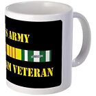 Tasse à café blanche en céramique armée Vietnam Vet 11 oz