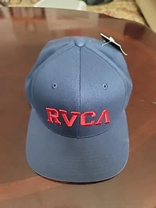 RVCA Men's Snapback Hat ARCHED SNAPBACK - MBL New With Tags - Picture 1 of 3
