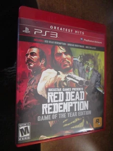 Red Dead Redemption (PS3 Sony Playstation 3) Tested CIB Complete w Map + Manual - Picture 1 of 2