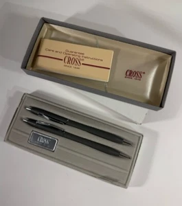 Cross Century Gray & Silver Ballpoint Pen & 0.9 Pencil New In Box Made USA 2101 - Picture 1 of 9