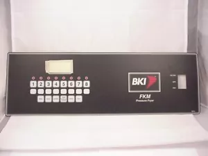 BKI Fritteuse BKI N0710 FKM-FC Bedienfeld Aufkleber Versand am selben Tag - Bild 1 von 3