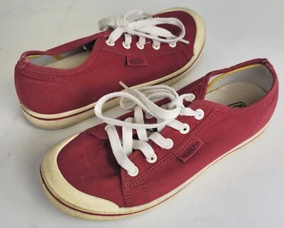 Zapatos KEEN Para Mujer Elsa Lite Informales Entrenador Tenis Rojo Fieltro Cuervo Talla 7.5 Foto 1 de 4