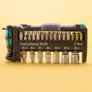 Wera 056490 Tool-Check Plus Bit Ratchet Set with Sockets - Metric - Picture 1 of 6