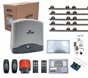 Cardin Slace Fast Schnell Satz Für Tore Gleitend 300KG 24V 5MT Gestell - Imagen 1 de 1