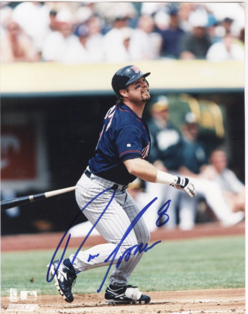 Minnesota Twins RON COOMER autographed 4x5 Team Issue Photo MRC