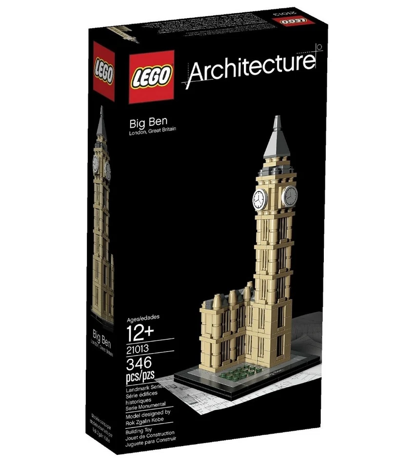 Lego 21013 ARCHITECTURE - Big Ben - NEUF et  scellé d'origine - Photo 1/1