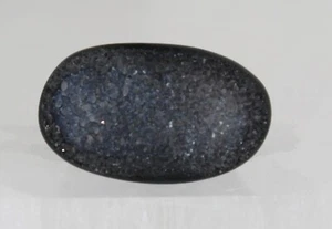 Anillo Cristal Tallado - "Estrella Oscura" - Talla 6 - ¡DEBES VERLO! - Imagen 1 de 4